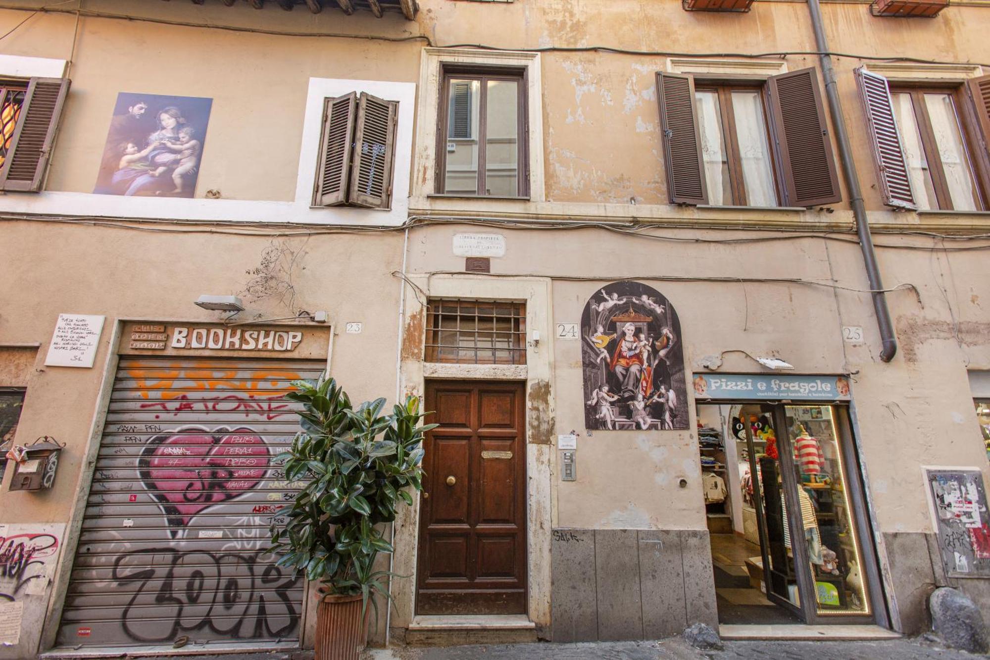 Happy Trastevere In ローマ エクステリア 写真