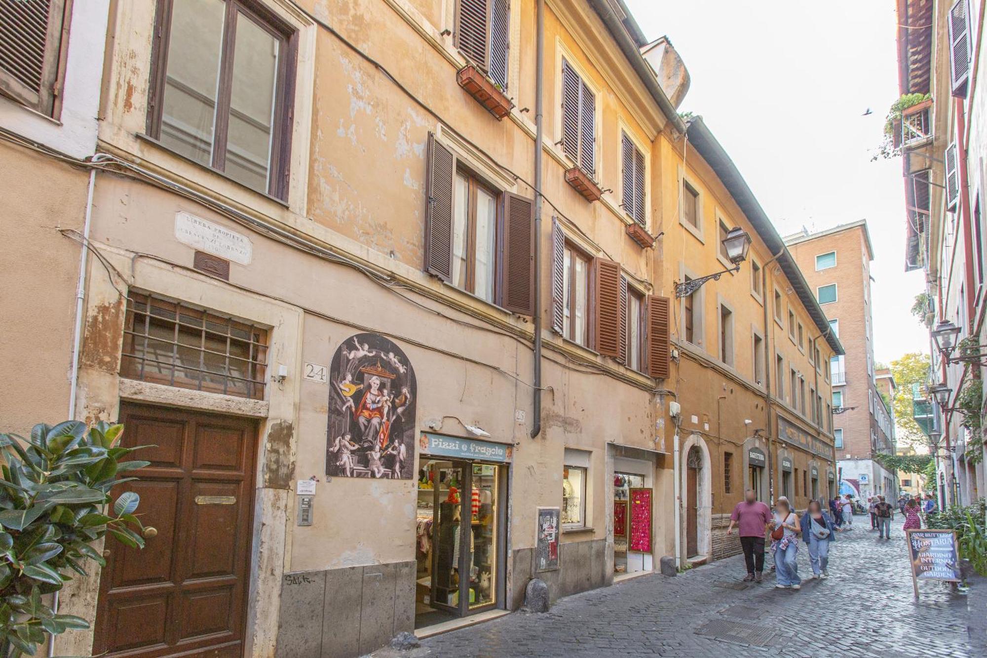 Happy Trastevere In ローマ エクステリア 写真