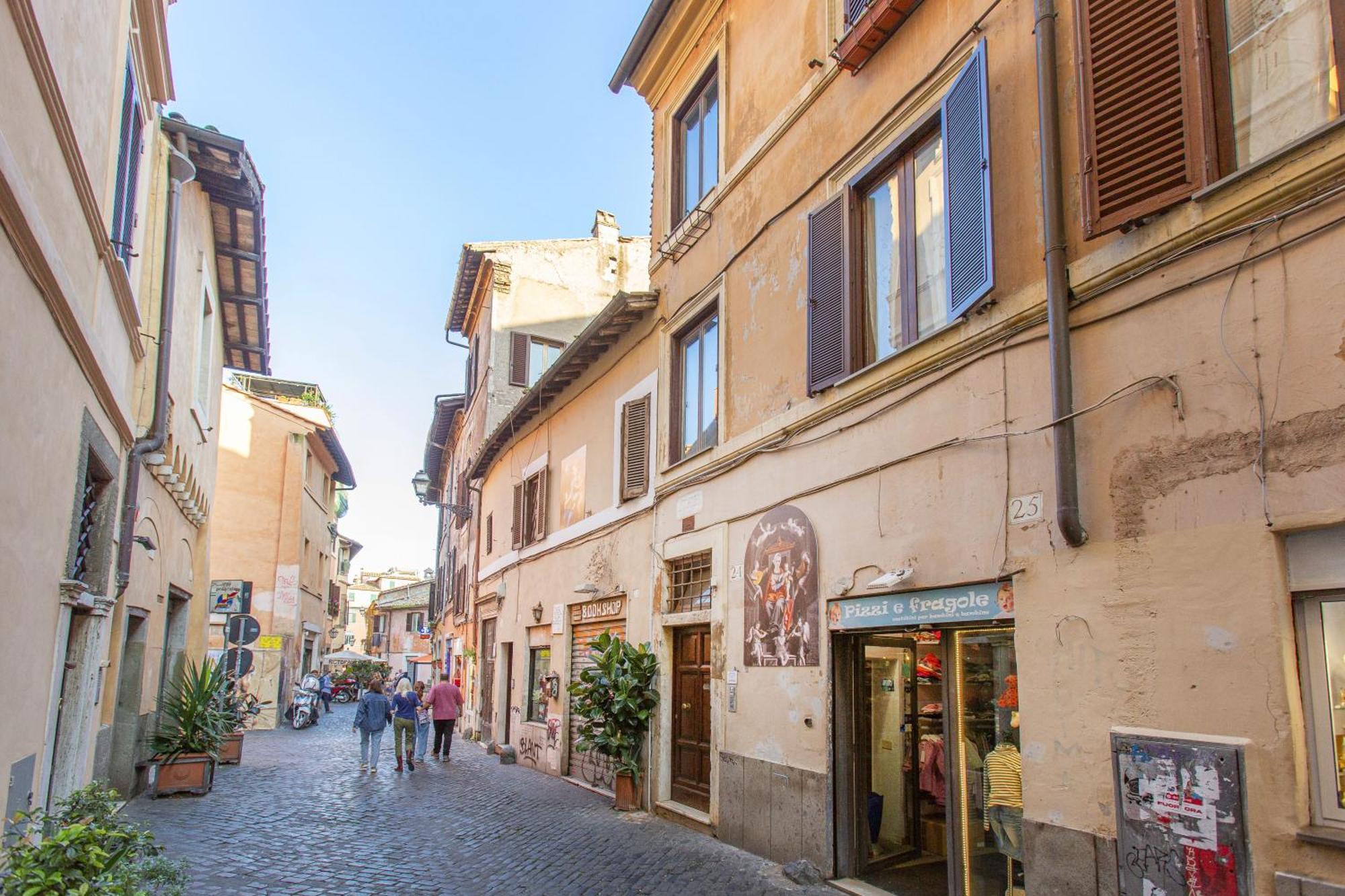 Happy Trastevere In ローマ エクステリア 写真