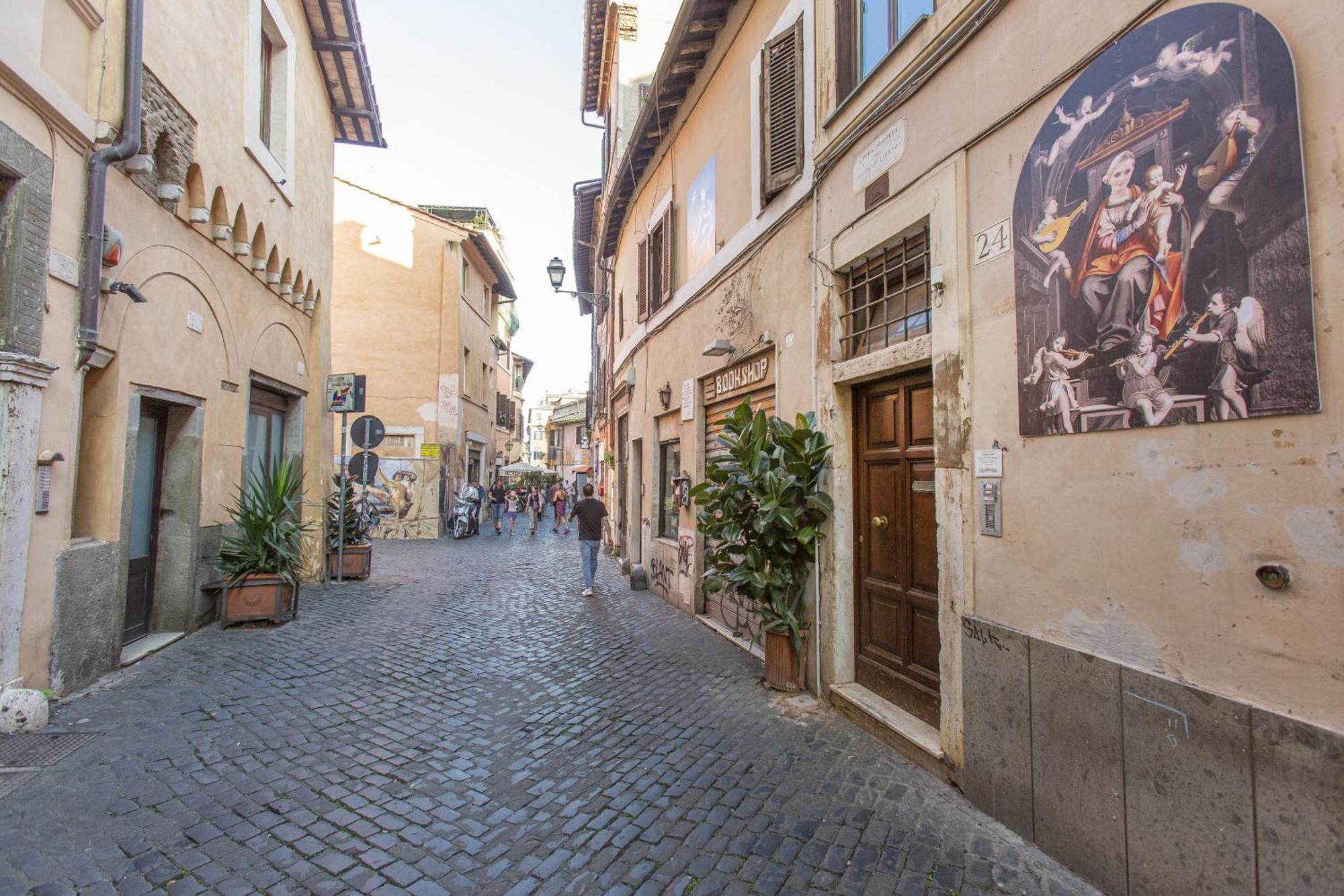 Happy Trastevere In ローマ エクステリア 写真